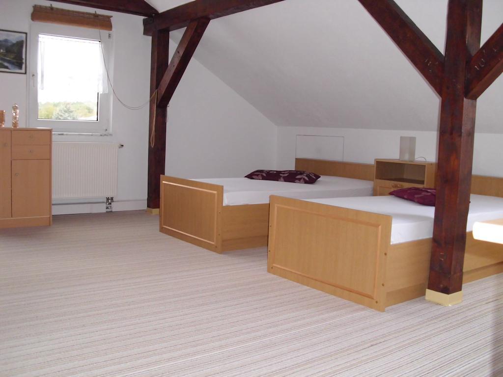 Ferienwohnung Am Dorfplatz Wittenberg 객실 사진